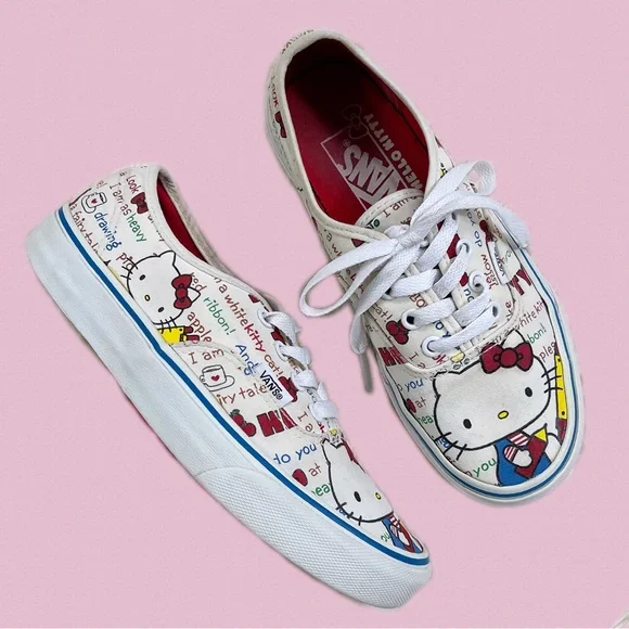 Vans Shoes Limited Edition Hello Kitty Vans Poshmark